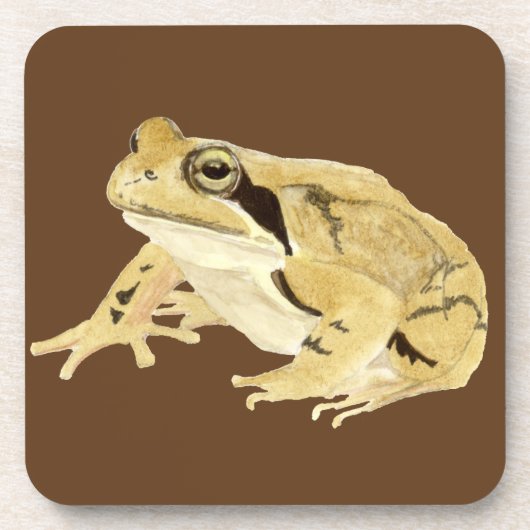 Wood Frog Bier Onderzetter (Voorkant)