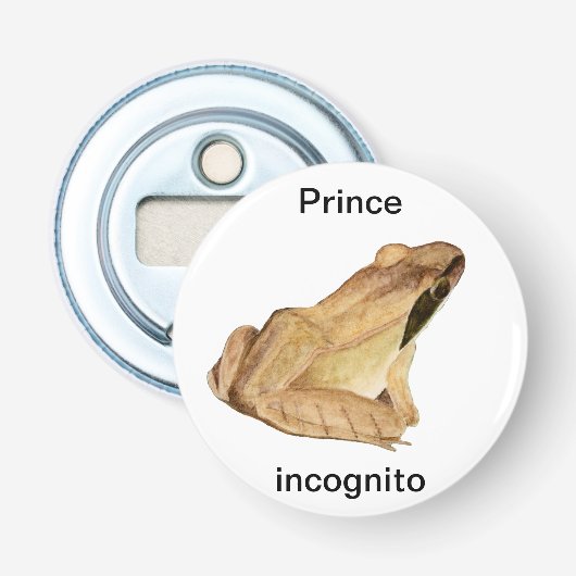 Wood Frog Button Flesopener (Voorkant)