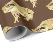 Wood Frog Cadeaupapier (Rol Hoek)