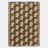 Wood Frog Deken (Voorkant Verticaal)