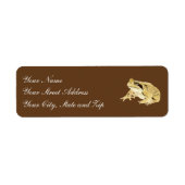 Wood Frog Etiket (Voorkant)