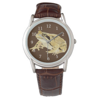 Wood Frog Horloge
