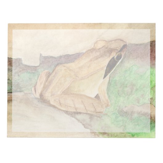 Wood Frog Notitieblok (Voorkant)