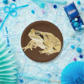 Wood Frog Papieren Bordje (Feest)