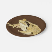 Wood Frog Papieren Bordje (Gekanteld)