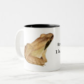 Wood Frog Tweekleurige Koffiemok (Voorkant links)