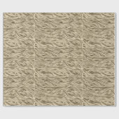 Wood Graan Board Franse Oak Wine-cadeauverpakking Cadeaupapier (Vlak)