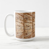 Wood Grain Koffiemok (Links)