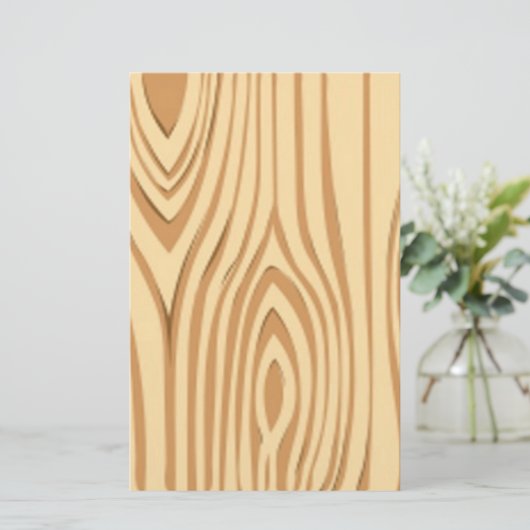 WOOD GRAIN PATTERN BRIEFPAPIER (Staand voorkant)