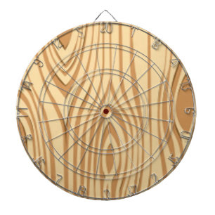 WOOD GRAIN PATTERN DARTBORD