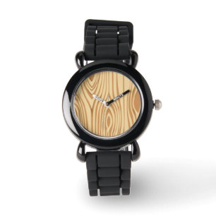 WOOD GRAIN PATTERN HORLOGE