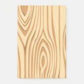 WOOD GRAIN PATTERN POST-IT® NOTES (Voorkant)