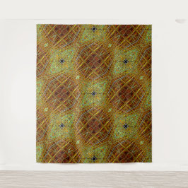 Wood Grain Rhombus Wandkleed