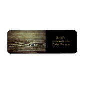 Wood Grain Textuur van Shirley Taylor Etiket (Voorkant)