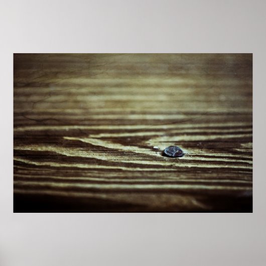 Wood Grain Textuur van Shirley Taylor Poster (Voorkant)