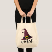 Wood, heksen Pet, Fun Halloween Tote Bag (Voorkant (product))