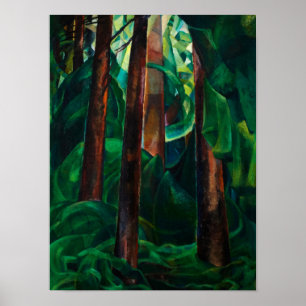 Wood Interior, 1930, van Emily Carr Poster