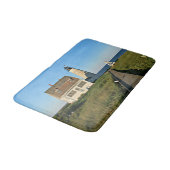 Wood Island Lighthouse Maine Bath Mat (Gekanteld)