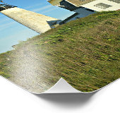 Wood Island Lighthouse Maine Foto Print Afdruk (Hoek)