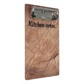 Wood Kitchen notities Mini Klembord (Schuin)