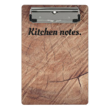 Wood Kitchen notities