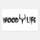 Wood Life Sticker (Voorkant)