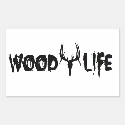 Wood Life Sticker (Voorkant)