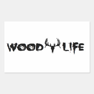Wood Life Sticker