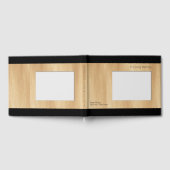 Wood Lijst B Sjabloon Funeral Guest Book Afbeeldin Gastenboek (Volledig)