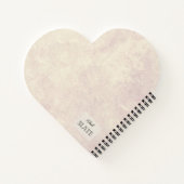 Wood Lily Flower Notitieboek (Achterkant)