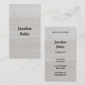 Wood Look Handgeschreven Sjabloon Luxe Premium Thi Visitekaartje (Voorkant / Achterkant)