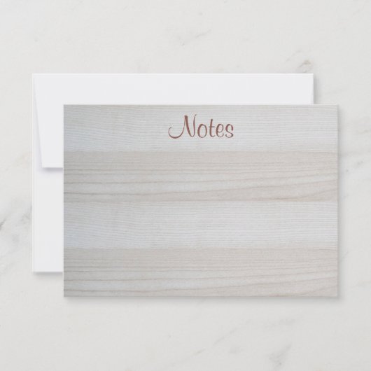 Wood Look kalligrafeerde script Elegante Sjabloon (Voorkant)