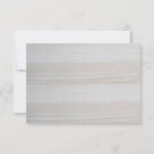 Wood Look kalligrafeerde script Elegante Sjabloon (Achterkant)