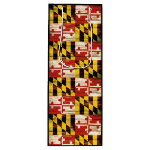 Wood Maryland vlag cadezak wijn Wijn Cadeautas