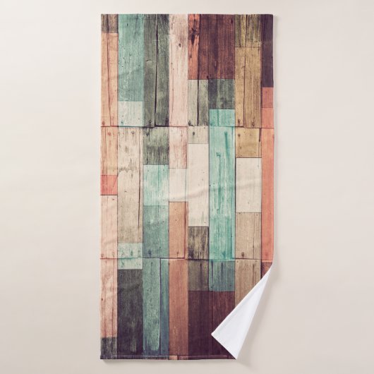 Wood material background. Vintage wallpaperbackgro Badhanddoek (Badhanddoek)