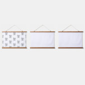 Wood met bovenzijde wandtapijt hangend wandkleed (Driedubbel)