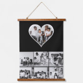 Wood met bovenzijde wandtapijt hangend wandkleed (Voorkant 2)