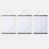 Wood met bovenzijde wandtapijt hangend wandkleed (Driedubbel)