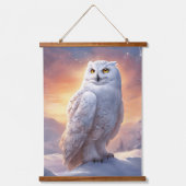 Wood met bovenzijde wandtapijt hangend wandkleed (Voorkant)