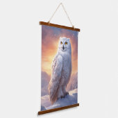 Wood met bovenzijde wandtapijt hangend wandkleed (Gebogen)