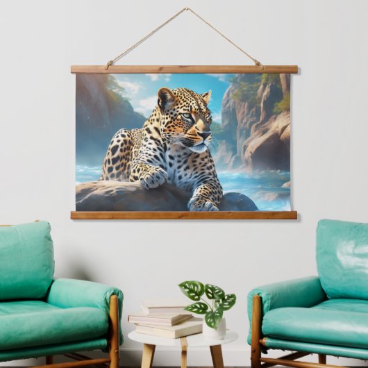 Wood met bovenzijde wandtapijt hangend wandkleed (Woonkamer)