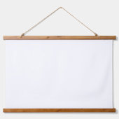 Wood met bovenzijde wandtapijt hangend wandkleed (Voorkant)