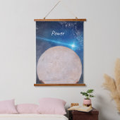 Wood met bovenzijde wandtapijt hangend wandkleed (Slaapkamer)