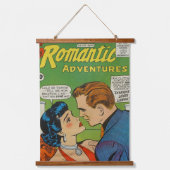 Wood met bovenzijde wandtapijt hangend wandkleed (Voorkant 2)