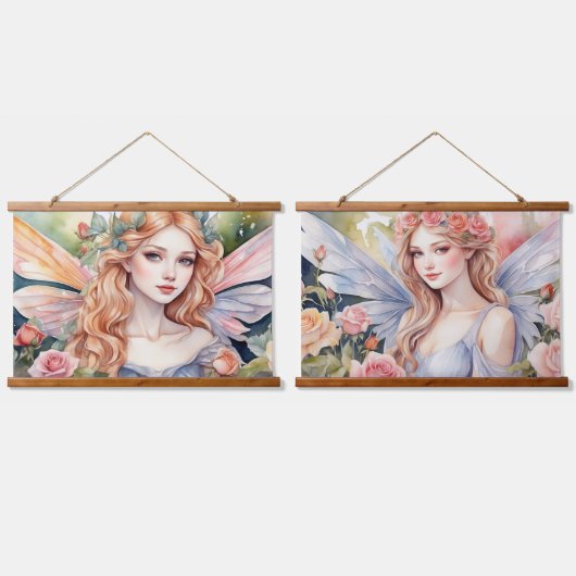 Wood met bovenzijde wandtapijt hangend wandkleed (Dubbel)