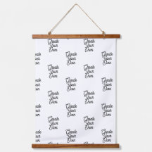 Wood met bovenzijde wandtapijt