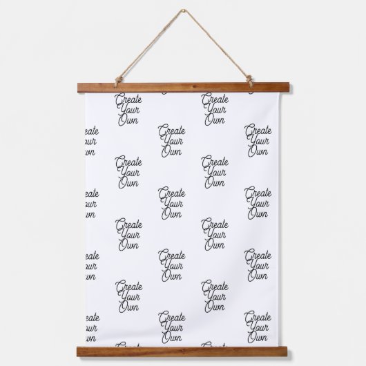 Wood met bovenzijde wandtapijt hangend wandkleed (Voorkant)