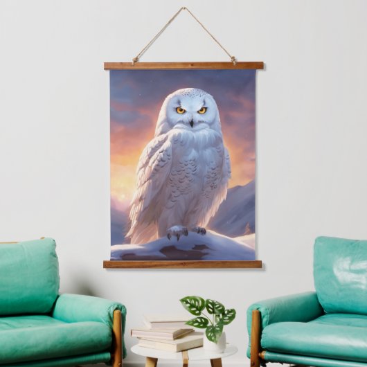 Wood met bovenzijde wandtapijt hangend wandkleed (Woonkamer)