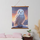 Wood met bovenzijde wandtapijt hangend wandkleed (Slaapkamer)