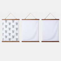 Wood met bovenzijde wandtapijt